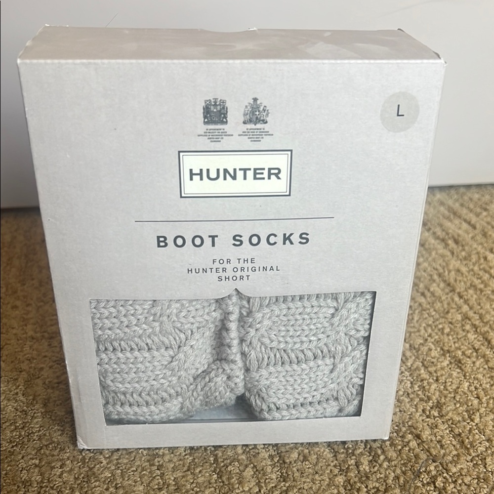 Hunter Gray Boot Socks